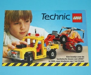 LEGO CATALOG 1982 MEDIUM KATALOG TECHNIC DUTCH EURO - Picture 1 of 9