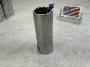 PROTO 5328, 7/8in. 1/2 Drive Deep 12 Point Socket USA - Purple - Picture 1 of 9