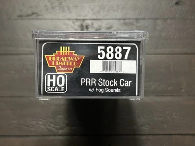 全新 百老汇 限量进口 5887 PRR 现货汽车 带 Hog Sounds HO 比例 — 第 1/4 张图片