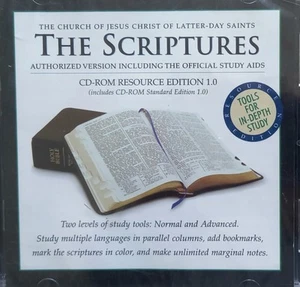 Las Escrituras Edición CD-Rom 1.0 Iglesia de Jesucristo Los Santos de los Últimos Días - Imagen 1 de 2