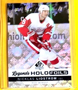 2024-25 SP AUTHENTIC NICKLAS LIDSTROM LEGENDS HOLO FOILS # HFL-24 - Picture 1 of 2