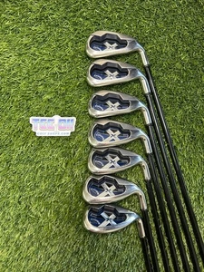 Callaway X18 Irons Set 5-SW Graphite Regular Flex Original Grips RH - Picture 1 of 5