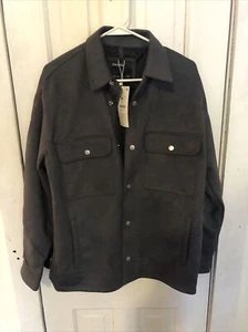 New Men’s Bershka Gray Medium Coat - Picture 1 of 6