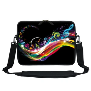 Bolso de manga de neopreno para computadora portátil de 12,3" con mango oculto y correa para el hombro 2704 - Imagen 1 de 3
