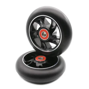 Z-FIRST 2Pcs 110mm Pro Scooter Wheels with ABEC 9 Bearings Fit for MGP/Razor/... - Picture 1 of 4