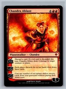 Magic The Gathering Zendikar Chandra Ablaze #120/249 MTG TCG CCG - Picture 1 of 2