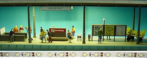 4,23€/m - 2 m LED Bahnsteigbeleuchtung warmweiss Hausbeleuchtung - Bild 1 von 1