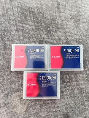 Sony QD 2120 Mini Data Cartridge Tape Magnetbänder | 120 MB | QIC 80 - Bild 1 von 4
