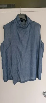 Emporio Armani Men's Sleeveless Shirt, New, size 16 Neck - Image 1 of 4