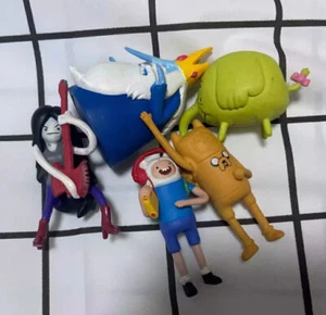 Adventure Time Finn Jake Eiskönig Marceline Baumstämme 5-teiliges Figurenset Spielzeug - Bild 1 von 2