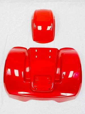 Guardabarros delanteros y traseros de alta resistencia KTX Pro para 78 - 85 Honda ATC70 ATC 70 - rojo Foto 1 de 4
