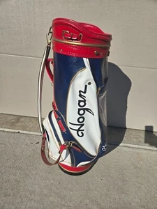 Ben Hogan NFL PA Tour Staff Bag / Made In USA Red White Blue 6 Way w/ Cover - Picture 1 of 12