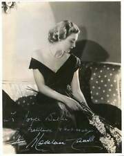 Madeleine Carroll (+) autograph, signed vintage photo