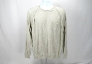 Tommy Bahama Sea Mist Pocket Crewneck Sweater Men's XL Distressed Look Apparel - Picture 1 of 8