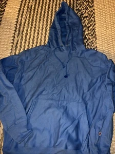 NEU Champion Reverse Weave Pullover Hoodie Blau Herren Gr. L - Bild 1 von 3