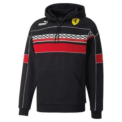 [535817-01] Sudadera con capucha para hombre Puma FERRARI RACE SDS Foto 1 de 4