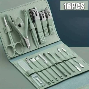 Uña Profesional Cortadoras Set Manicura Kit Pedicura Pie Tools Cuidado Pesado - Imagen 1 de 5