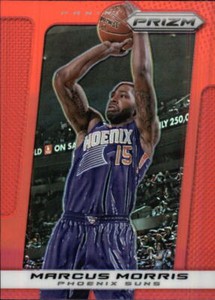 2013-14 Panini Prizm Prizms Red #61 Marcus Morris - NM-MT
