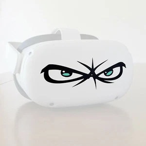 Intense Eyes Vinyl Aufkleber für VR Headsets Oculus Quest 2 Zubehör - Bild 1 von 8