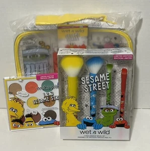 Paquete de Maquillaje Wet n Wild Plaza Sésamo Edición Limitada (3 Artículos) Incluye Bolsa de Maquillaje3 - Imagen 1 de 4