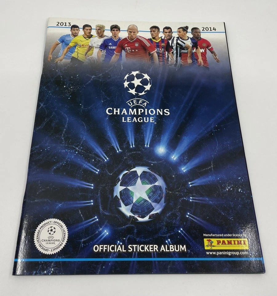 2013 - 2014 PANINI UEFA Champions League Empty Album - Image 1 of 4