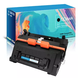 1PK BK Toner Cartridge for HP CC364A 64A LaserJet P4014 P4014n P4014dn Printer - Picture 1 of 20