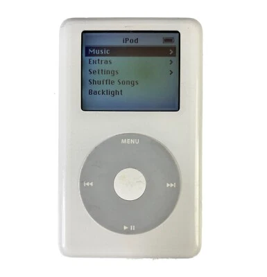 Apple iPod Classic 4th Gen A1059 New 32Gb Flash HDD New Battery New Charge Cable - image 1 of 4