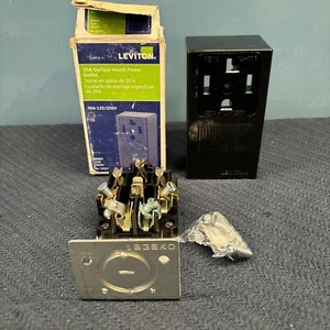 Leviton 4-Wire Dryer Power Outlet 30A - Picture 1 of 6