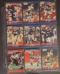 90-93  Buffalo Bills Huge 46 Card Lot B.Smith, T. Thomas, D. Beebe A Reed Talley - Picture 1 of 8