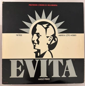 EVITA - ANDREW LLOYD WEBBER, TIM RICE – VINYL 2LP BLACK 1979 MCA2-11007 VG+ - A8 - Picture 1 of 2