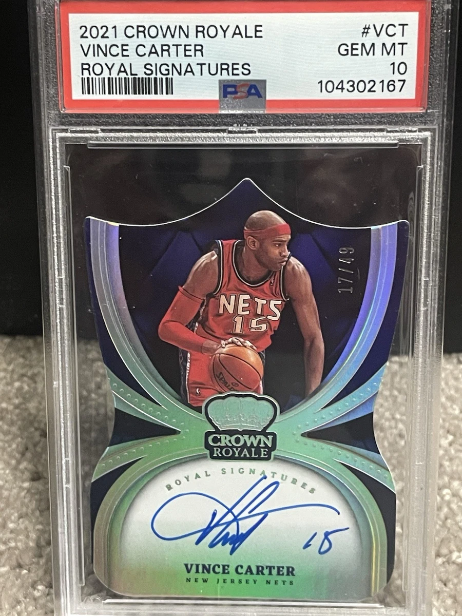 Vince Carter Basketball Toronto Raptors Serial Numbered Sports