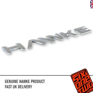 HAWKE Bota Plateada Capó Letras Insignias 3D se adapta a Range Rover Sport L320  - Imagen 1 de 2