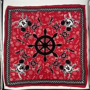 Sciarpa bandana crociera notturna Disney Topolino Minnie Pirati dei Caraibi - Foto 1 di 18