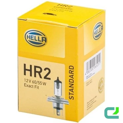 Glühlampe 12 V 60/55 W R2 (Bilux) Halogen P45t glasklar HELLA STANDARD - Image 1 of 4