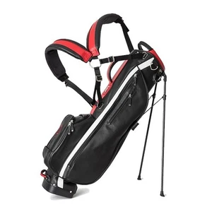 NEW!! LINKS & KINGS STAND GOLF BAG (BLACK/WHITE/RED) $550 BUY IT NOW!!! - Picture 1 of 2