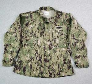Military Shirt Men's Size 35 Short Blouse Navy Seals Working Uniform Type III - Picture 1 of 11