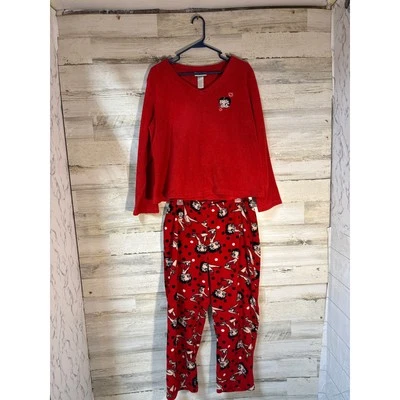 Betty Boop Pijama, Manga Larga Top e Inferior Talla Extra Grande100% Poliéster Foto 1 de 4