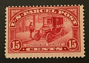 Travelstamps:1912-13 US Stamps Sc# Q7 Auto Service, 15 Cents, Mint, MNH OG - Picture 1 of 5