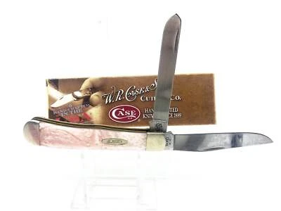 Cuchillo trampero Case XX rosa perla asas Corelon 3254SS, 2006 con caja Foto 1 de 4