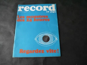 JOURNAL RECORD N°114 DE 1971 + MICRECORD+MACRECORD MEGALITHE ERIK - Picture 1 of 3