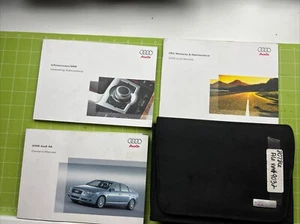 OEM Audi A6 2008 Owner's Owners Manual Book Set Guide Complete w/Case. U2 - Picture 1 of 6