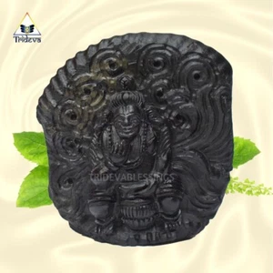 Sarvottam Lord Kunti Putra Bheem Shaligram Idol / Statue - Picture 1 of 4