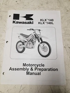 2008 Kawasaki KLX140/140L Dealer's Assembly Manual 99931-1486-01 - Picture 1 of 4