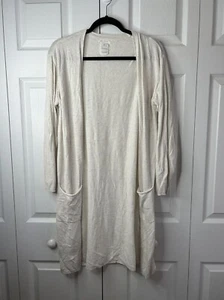 Zara Knitwear Fancy Collection White Knit Cardigan Sweater Girl's 13-14 Years - Picture 1 of 5