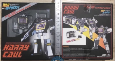 Small scale Mech DX9 Soundboard X33B Black Sonic tape with 4 tape toys - Image 1 of 4