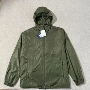 Authentic Prada Re-Nylon Green Hooded Zipper Jacket  - Size M - Picture 1 of 18