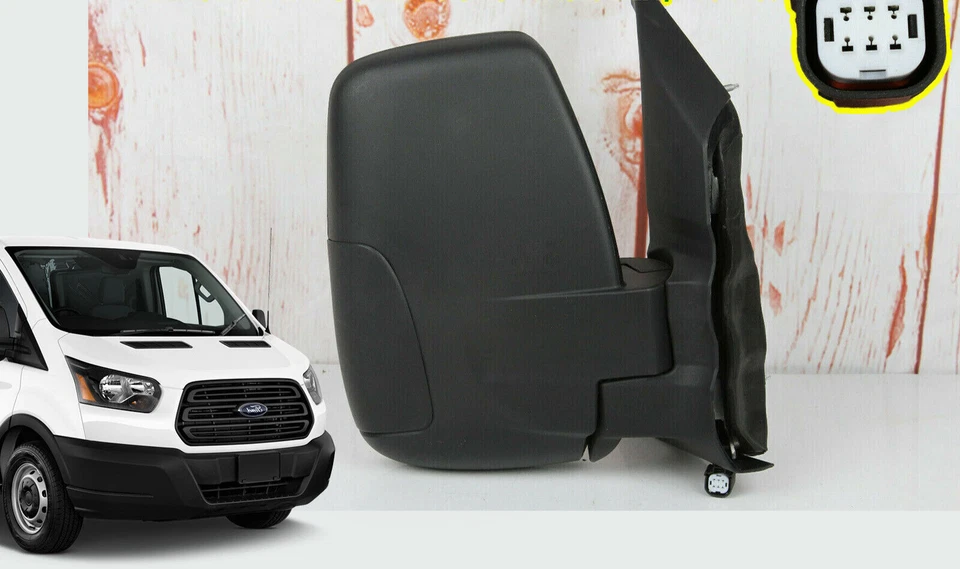 ESPEJO RETROVISOR ELÉCTRICO PUERTA LADO PASAJERO DERECHO FORD TRANSIT 2015-2022 EK4Z-17682-DB Foto 1 de 4