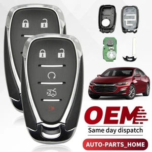 2*5B Smart Car Key HYQ4EA for Chevrolet Camaro Cruze Malibu 2016-2020 Remote Fob - Picture 1 of 10