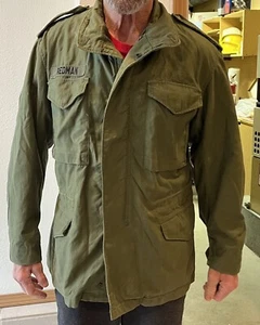 Vintage Post Vietnam U.S. Army M65 Cold Weather Field Jacket Med-Reg READ INFO!! - Picture 1 of 7