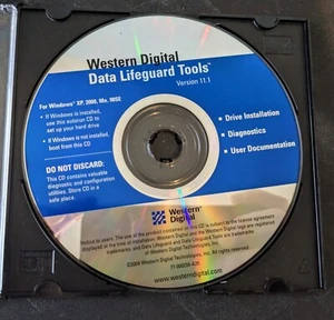WESTERN DIGITAL DATA LIFEGUARD TOOLS v 11.1 for XP 2000 ME 98SE - Picture 1 of 2